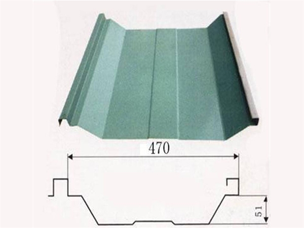 襄陽角馳470型彩鋼瓦