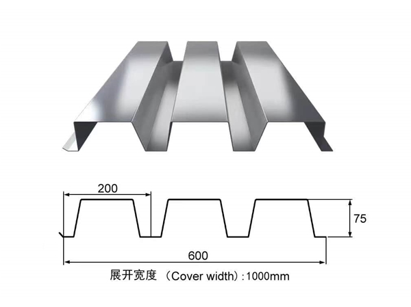 TY75-200-600型樓承板