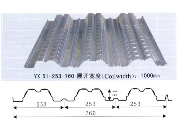 TY51-250-750型樓承板